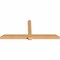 Ekena Millwork Eugene Smooth Timber Gable Bracket, Western Red Cedar, 96"W x 40"H x 5 1/2"D x 5 1/2"F, 10/12 Pitch GBW096X40X0606EUG00SWR - alternate 2